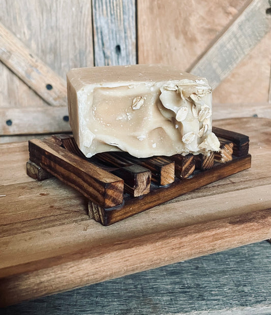 Wood Soap Saver Dish